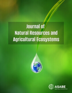 Front cover of Journal of Natural Resources and Agricultural Ecosystems